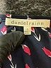 Daniel Rainn 100% Polyester Floral Black Blue Casual Dress Size S - photo 6