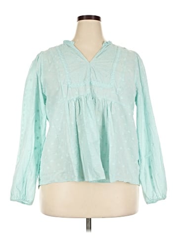 Torrid Long Sleeve Blouse (view 1)