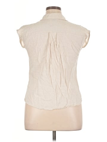Fortune + Ivy Sleeveless Button-Down Shirt (view 2)