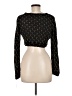 36point5 100% Cotton Black Cardigan Size M (estimated) - photo 2