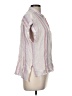 Rails Stripes Pink Short Sleeve Blouse Size M - photo 4