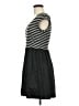 Bebop Stripes Black Casual Dress Size M - photo 5