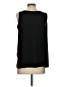DG^2 by Diane Gilman 100% Polyester Black Sleeveless Blouse Size S - photo 2