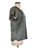 Assorted Brands 100% Polyester Gray Short Sleeve Blouse Size L - photo 4