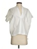 Vince. 100% Cotton White Short Sleeve Blouse Size XS - photo 1