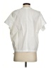Vince. 100% Cotton White Short Sleeve Blouse Size XS - photo 2
