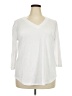 Ofeefan White 3/4 Sleeve Top Size XXL - photo 1