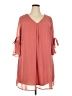 As U Wish 100% Polyester Pink Casual Dress Size 2X - photo 1