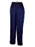 St. John Solid Blue Casual Pants Size 16 - photo 2