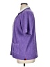 Kule Purple Short Sleeve Blouse Size XL - photo 5
