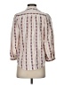 Pilcro Tweed Ivory 3/4 Sleeve Button-Down Shirt Size XS - photo 2