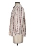 Pilcro Tweed Ivory 3/4 Sleeve Button-Down Shirt Size XS - photo 5