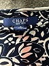Chaps Paisley Blue Cocktail Dress Size S - photo 7
