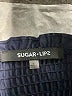 Sugar Lips 100% Cotton Blue 3/4 Sleeve Blouse Size S - photo 7