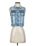 Mind Code Blue Denim Vest Size M - photo 1