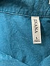 Zenana Teal Long Sleeve Button-Down Shirt Size L - photo 7