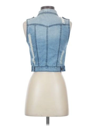 Mind Code Denim Vest (view 2)