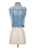 Mind Code Blue Denim Vest Size M - photo 2