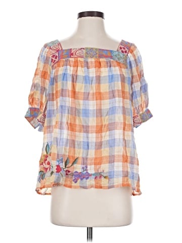 Johnny Was 3/4 Sleeve Blouse (view 1)