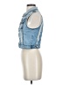 Mind Code Blue Denim Vest Size M - photo 5