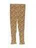Mud Pie Animal Print Gold Leggings Size 3T - photo 2