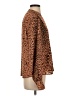 Brochu Walker 100% Polyester Animal Print Brown Long Sleeve Blouse Size S - photo 4