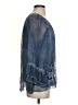 Le Marais 100% Silk Blue Blouse Size S - photo 4