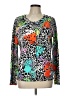 Cyrus Animal Print Green Pullover Sweater Size L - photo 1