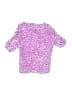 Unbranded Purple 3/4 Sleeve Blouse Size S (estimated, youth) - photo 2