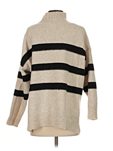 Line & Dot Turtleneck Sweater (view 2)
