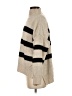 Line & Dot 100% Acrylic Stripes Tan Turtleneck Sweater Size S - photo 5