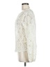 Choklate 100% Polyester Ivory Long Sleeve Blouse Size Med - Lg - photo 5