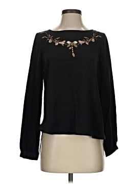 Ulla Johnson Long Sleeve Silk Top (view 1)