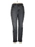 American Eagle Outfitters Chevron-herringbone Gray Jeans Size 10 - photo 1