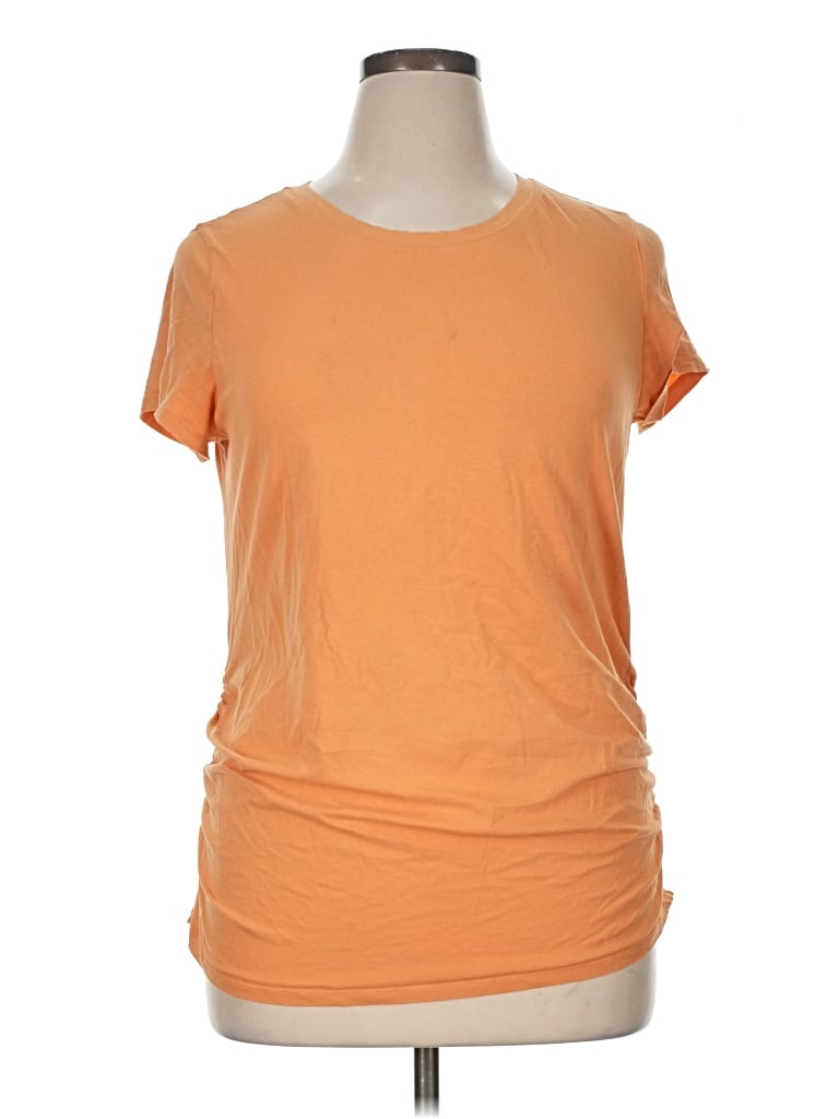Pre-owned Old Navy Short Sleeve T-shirt In Orange