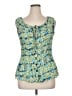DressBarn 100% Polyester Green Sleeveless Blouse Size XL - photo 1