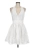 Zara 100% Polyester White Cocktail Dress Size M - photo 1