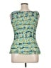 DressBarn 100% Polyester Green Sleeveless Blouse Size XL - photo 2
