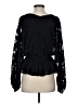 Aeom 100% Polyester Black Long Sleeve Blouse Size XS - photo 2