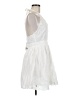 Zara 100% Polyester White Cocktail Dress Size M - photo 4