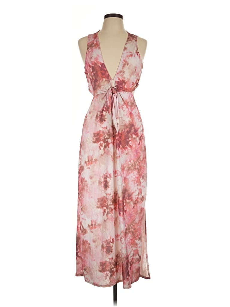 Pre-owned Asos Design Cocktail Dress In Pink