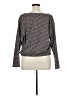 Tommy Hilfiger Gray Long Sleeve Blouse Size XL - photo 2