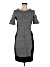 J.Crew Color Block Gray Casual Dress Size 8 - photo 1