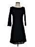 Veronica M. Solid Black Casual Dress Size XS - photo 1