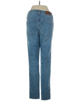 Madewell 10" High-Rise Skinny Jeans in Highview Wash: Raw-Hem Edition (view 2)