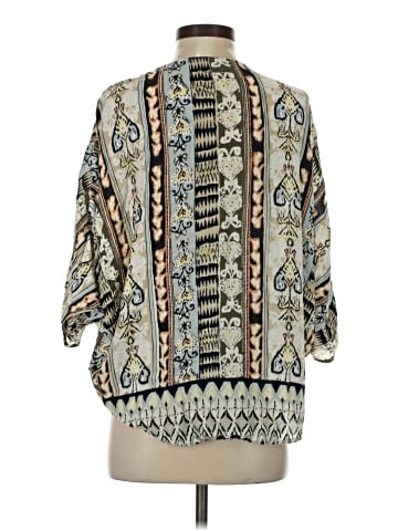 Ecru 3/4 Sleeve Blouse (view 2)