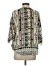 Ecru 100% Viscose Ivory 3/4 Sleeve Blouse Size XS - photo 2