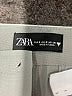 Zara Solid Gray Casual Pants Size S - photo 7