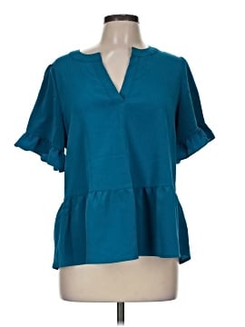 MICHAEL Michael Kors Short Sleeve Blouse (view 1)