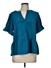 MICHAEL Michael Kors 100% Polyester Teal Short Sleeve Blouse Size M - photo 1